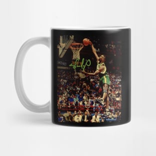 Shawn Kemp - Vintage Design Of Basketball Mug